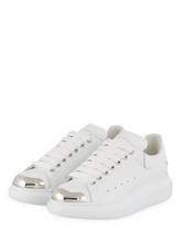 Alexander Mcqueen Plateau-Sneaker weiss