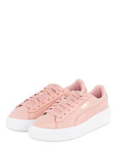 Puma Plateau-Sneaker Platform Shimmer rosa