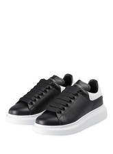 Alexander Mcqueen Plateau-Sneaker schwarz