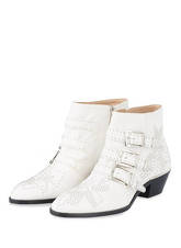 Chloé Stiefeletten Susanna Short weiss