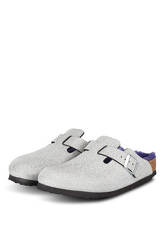 Birkenstock Hausschuhe Boston silber