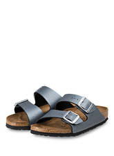 Birkenstock Pantoletten Arizona grau