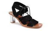 SALE -70 Vanessa Wu - Sandales ajourées à talons - SALE Sandalen, schwarz