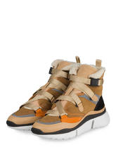 Chloé Hightop-Sneaker Sonnie braun