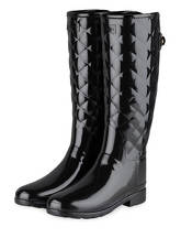 Hunter Gummistiefel Wellington schwarz