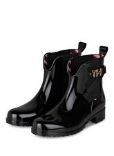 Tommy Hilfiger Gummi-Boots schwarz