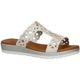 Axa Shoes  Pantoffeln 19209A Niedrige Sandalen Damen WEISS