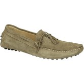 Leonardo Shoes  Herrenschuhe 502 CAMOSCIO TAUPE PIOLI