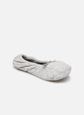 Sarenza Wear - Chaussons Ballerines Velours Femme - Hausschuhe, grau
