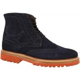 Leonardo Shoes  Herrenstiefel 4711 CAMOSCIO GRAIN BLU