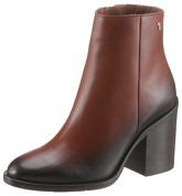 TOMMY HILFIGER Stiefelette SHADED LEATHER HIGH HEEL BOOT