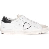 Philippe Model  Sneaker Sneaker Paris X in Leder mit schwarzer Ferse