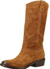 Lazamani Westernstiefel Veloursleder