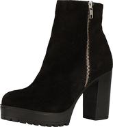 ILC High-Heel-Stiefelette Leder