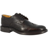 Leonardo Shoes  Herrenschuhe 4717 SPAZZOLATO NERO