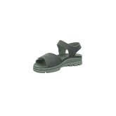 Longo Sandalen/Sandaletten Komfort-Sandalen grau Damen