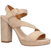 Queen Helena  Sandalen ZM6083 Mit Ferse Damen BEIGE