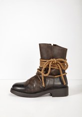 INUOVO Stiefel Leder