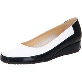 Bagnoli Sartoria Napoli  Ballerinas 6060 vernice nero/nappa bianco