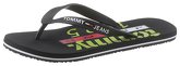 TOMMY JEANS Zehentrenner TOMMY JEANS BEACH SANDAL PRINT