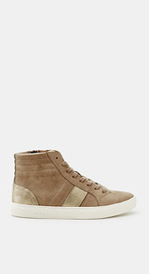 High Top-Sneaker in Nubuk-Optik