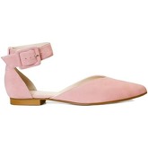 Gennia  Ballerinas VICTORIA Pastell Pink Veloursleder