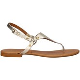 Vincent Vega  Sandalen P128 Flops Frau Platin