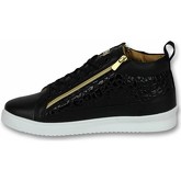 Cash Money  Turnschuhe Sneaker Croc Black Gold