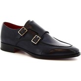 Leonardo Shoes  Herrenschuhe 8742E19 VITELLO DELAVE BLU