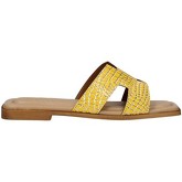 Sara Vip  Zehensandalen 723-SAR Ciabatta Damen GELB