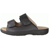 Slowlies  Sandalen Offene 210 Schwarz - Pantolette - , Schwarz, leder