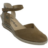 Calzamur  Espadrilles Offenes Sneaker-Paar hinter valencianisc