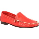 Leonardo Shoes  Damenschuhe 1303 VITELLO ROSSO BIANCO