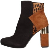 Albano  Stiefeletten 1041 Tronchetto Frau Schwarz / Leder