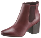 TOMMY HILFIGER Chelseaboots ESSENTIAL LEATHER MID HEEL BOOT