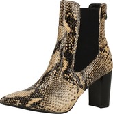 Buffalo High-Heel-Stiefelette Lederimitat