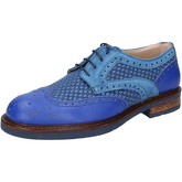 Fdf Shoes  Halbschuhe elegante blau leder wildleder BZ345