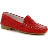 Leonardo Shoes  Ballerinas 318 STROPICCIATO ROSSO FONDO GOMMA