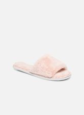 Sarenza Wear - Chaussons Mules fourrés tout doux Femme - Hausschuhe, rosa