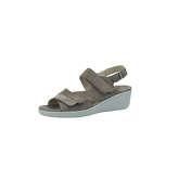 Semler Sandalen/Sandaletten Keilsandaletten grau Damen