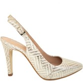 Gennia  Pumps MEZLING Perseo Platin Gold Leder Metal