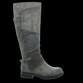 Laufsteg München  Damenstiefel Stiefel HW190214 ANTIK GREY