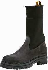 INUOVO Stiefelette Leder/Textil