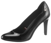 TOMMY HILFIGER High-Heel-Pumps BLOCK BRANDING PATENT PUMP