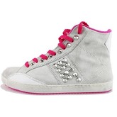 Cult  Turnschuhe sneakers grau wildleder pink fucsia AH885