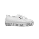 Superga® 2790 Cotw Glitterlettering Sneakers Low weiß Damen