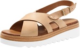 INUOVO Riemchensandale Leder