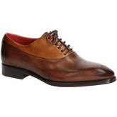 Leonardo Shoes  Herrenschuhe 06460 VITELLO DELAVE BRANDY