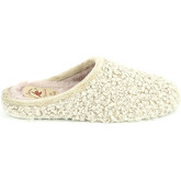 La Maison De L'espadrille  Hausschuhe Mule Bouclette Beige