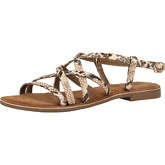 Lazamani Sandalen T-Steg-Sandalen braun Damen